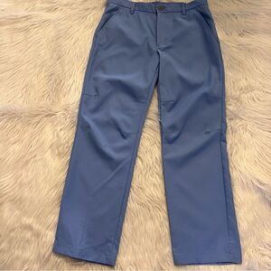 Izod Golf Pants Mens Light Blue Slim Fit Size 34x32 Athleisure